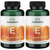 Swanson vitamina e 1000 UI 60 cápsulas blandas paquete 2