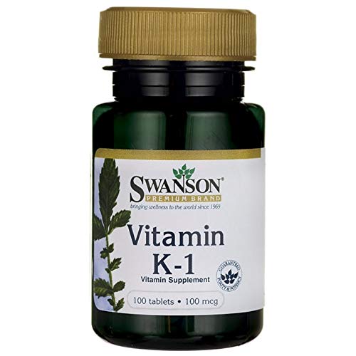 Swanson vitamina k-1 comprimidos para soporte
