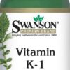 Caja y blíster de Swanson Vitamina K-1