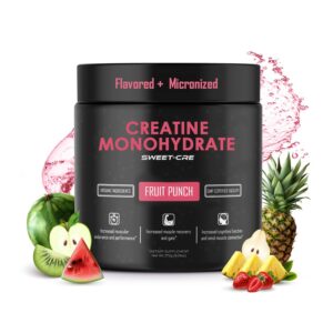 Frente de Sweet Cre Creatine Monohydrate Fruit Punch