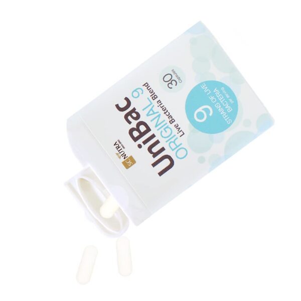 Frasco de 60 cápsulas UniBac