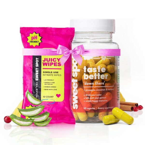 Frente del envase Sweet Spot probióticos vaginales
