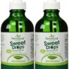 Botella SweetLeaf SteviaClear gotas líquidas endulzante sin azúcar