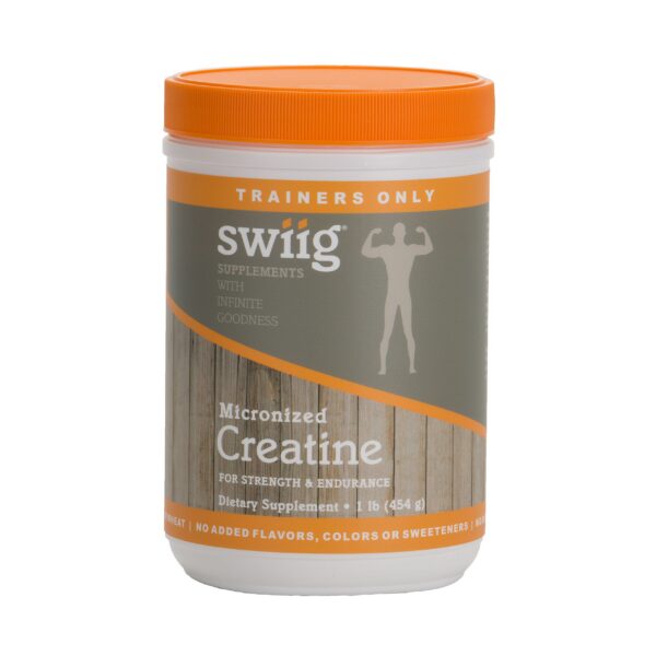 Frente de envase swiig Creatine Monohydrate
