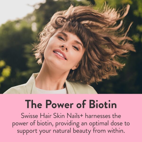 Tabletas de Swisse Biotin Hair Skin and Nails