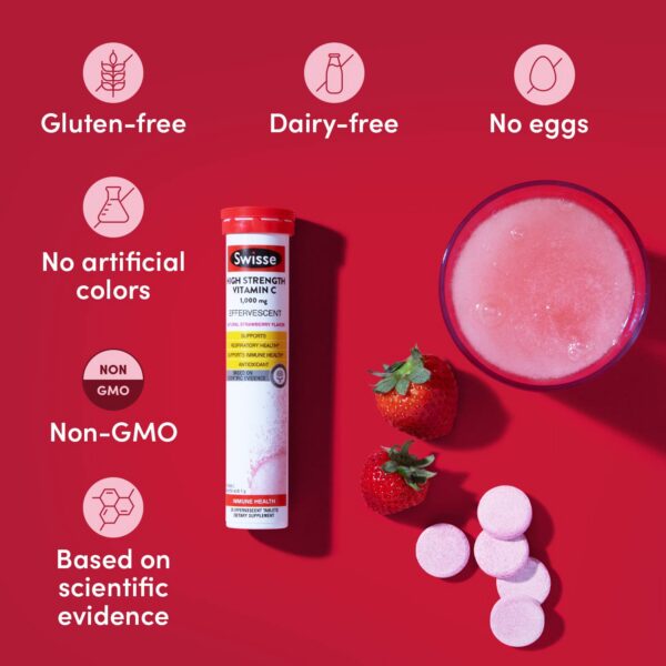 Version 1.0.0 Etiqueta suplemento vitamina C efervescente Swisse 1000 mg
