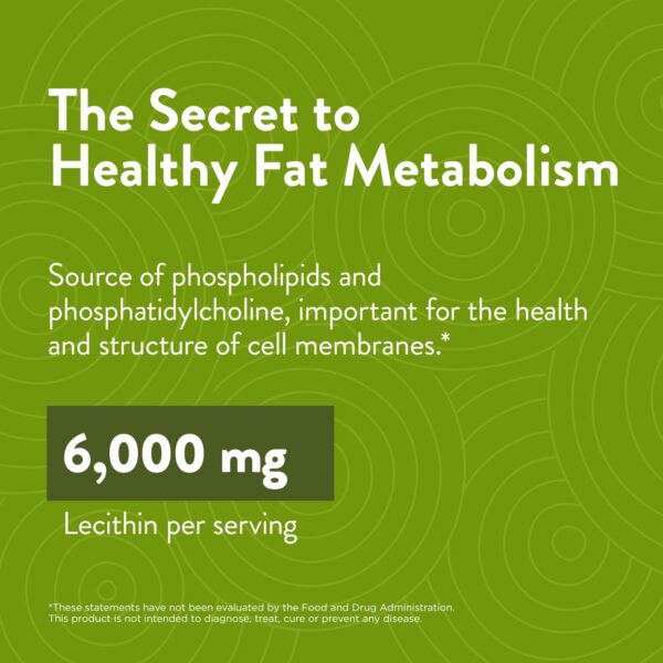 Version 1.0.0 Etiqueta trasera Swisse Lecitina de Soya