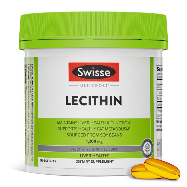 Frasco Swisse Lecitina de Soya 1200 mg