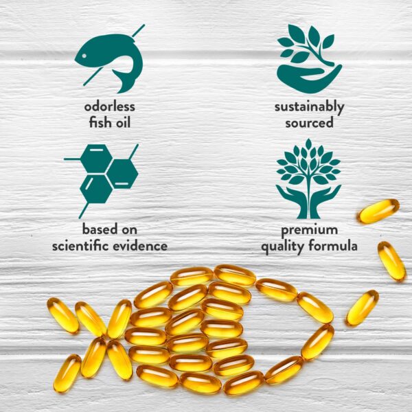 Etiqueta Swisse omega-3 en envase