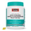 Frasco Swisse Wild Fish Oil Omega-3 dorado