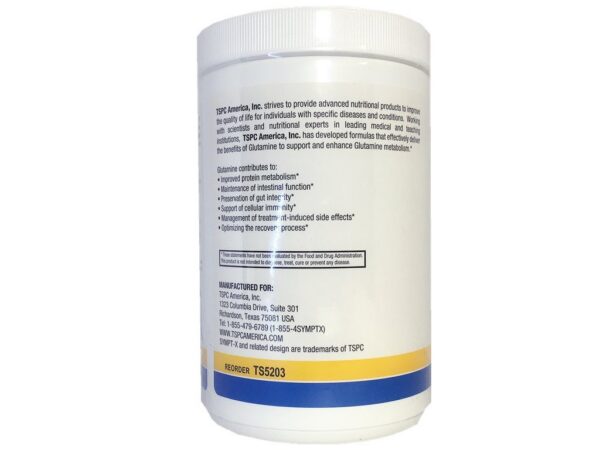 Frasco con tapa de Sympt-X L-Glutamina