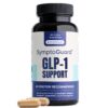Frasco de SymptoGuard GLP-1 con etiqueta