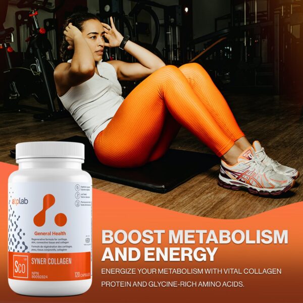 Version 1.0.0 Etiqueta frontal de Syner Collagen