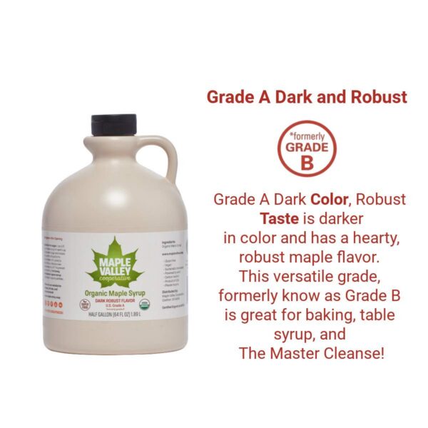 Syrup de arce orgánico Maple Valley para detox Master Cleanse