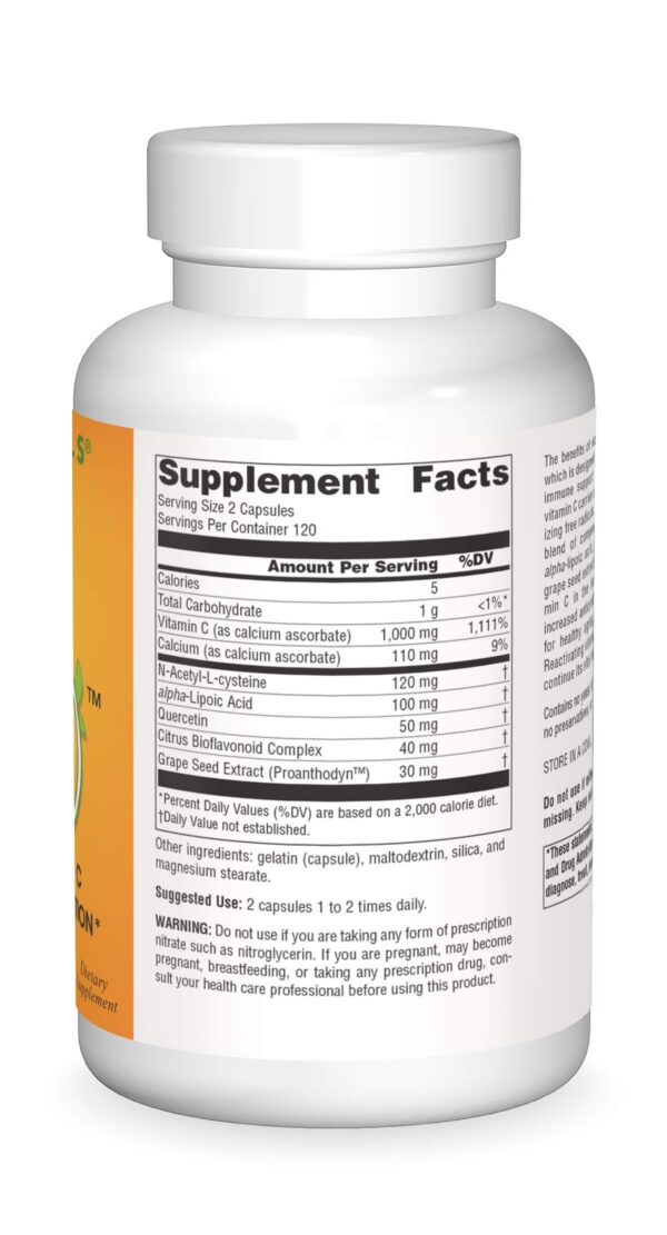 Cápsulas Systemic C en primer plano