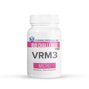Vista frontal del envase Systemic Formulas Bio Challenge VRM3
