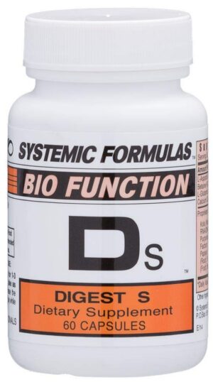 Cápsulas blancas Systemic Formulas Ds Digest S