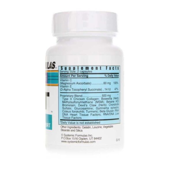 Cápsulas del Systemic Formulas JOT