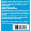 Tabla nutricional The Vitamin Shoppe Vitamina E