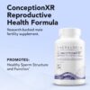 Tabla nutricional Theralogix ConceptionXR vitaminas preconcepción hombres