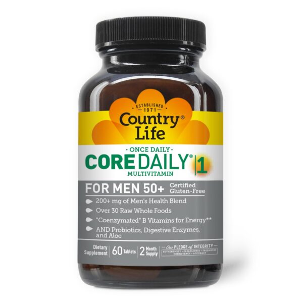 Tablet multivitamínico Country Life hombres mayores 50