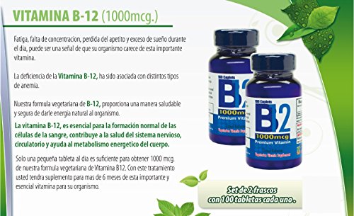 Tablet Nutrisalud Vitamina B12 vista cercana