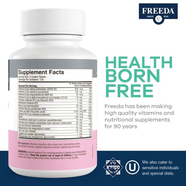 Version 1.0.0 tablet destino vitamina prenatal pequeña freeda