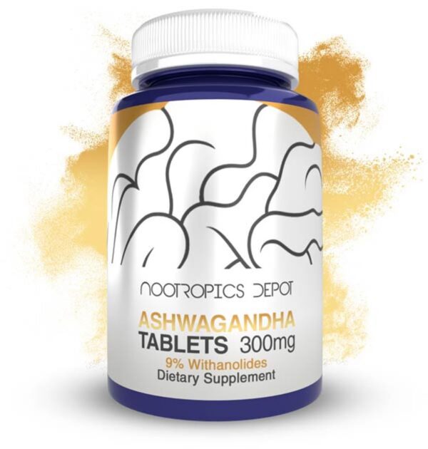 Version 1.0.0 Tabletas Ashwagandha Nootropics Depot para estrés y concentración