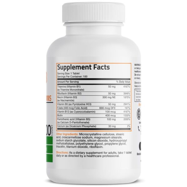 Version 1.0.0 Tabletas Bronson vitamina B complejo salud