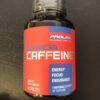 tabletas de cafeína ProLab lado del paquete