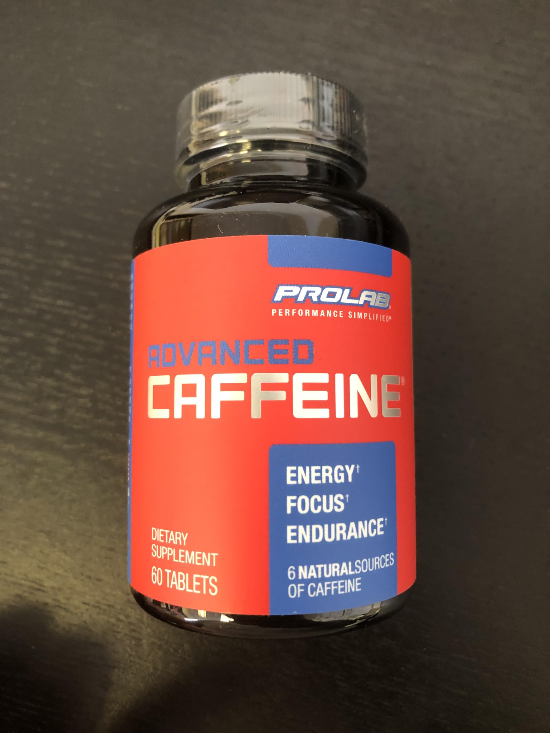 Prolab Rx Tabletas de cafeína ProLab avanzadas | 60 tabletas