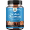 Tabletas de canela de Ceilán orgánica memoria y salud cardíaca