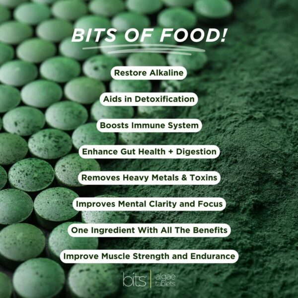 Version 1.0.0 tabletas de chlorella para energía y detox natural diaria