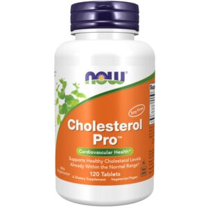 Tabletas Cholesterol Pro con Bergamonte NOW Foods
