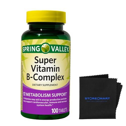 Version 1.0.0 Tabletas complejo vitamínico B Spring Valley 100 tabletas