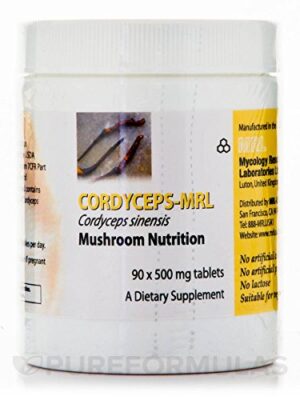 Tabletas de Cordyceps Sinensis-MRL por Mycology Research Labs