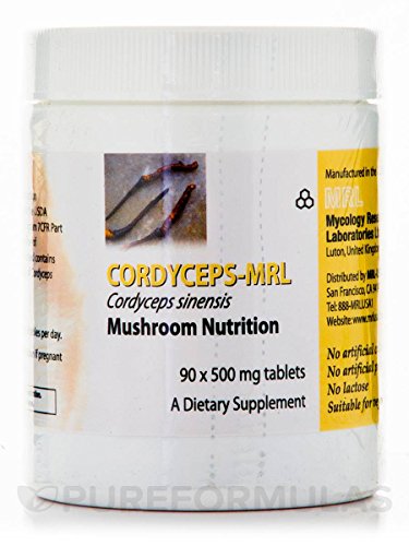 Tabletas de Cordyceps Sinensis-MRL por Mycology Research Labs