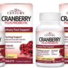 Version 1.0.0 Tabletas Cranberry plus probiótico 21st Century paquete de 2