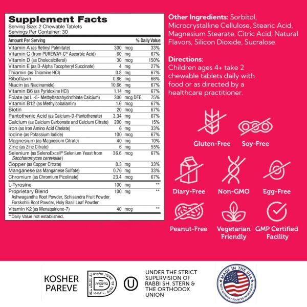 Version 1.0.0 Tabletas para crecer Zahler HeightFactor para niños 4+ años