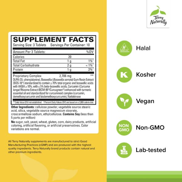 Tabletas Curamin para alivio de dolor muscular no adictivo