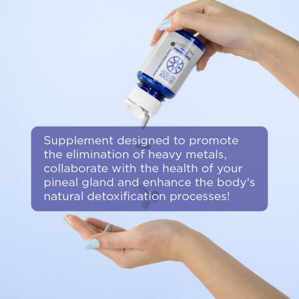 Tabletas detox para limpieza de metales pesados