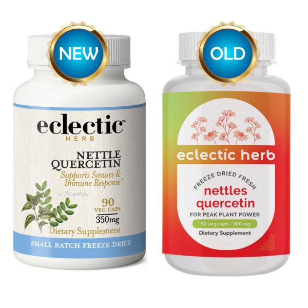 Tabletas Eclectic Herb ortiga y quercetina apoyo inmunológico