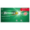 Tabletas efervescentes Berocca Performance sabor berry sin cafeína