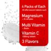 Tabletas efervescentes multivitaminico variedad Swiss Imports