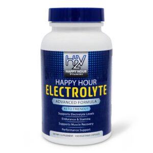 Tabletas de electrolitos Happy Hour Vitamins 100 unidades en envase