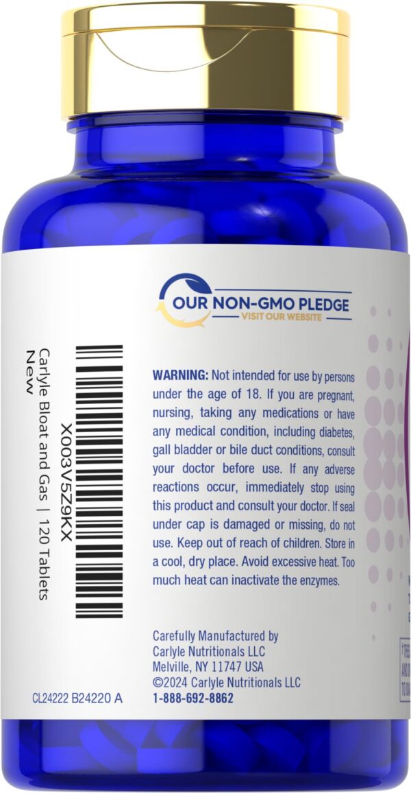 Tabletas en envase Carlyle