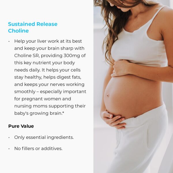 Tabletas Endurance Products colina bitartrato 300mg