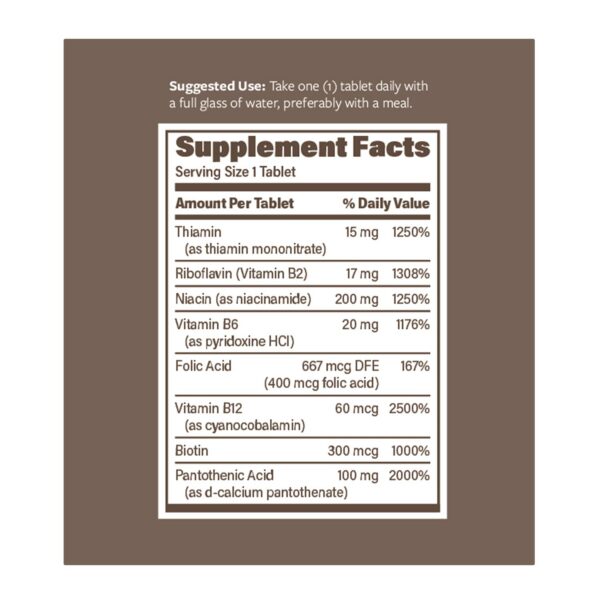 Tabletas Endurance Products Endur-B complejo b liberación prolongada