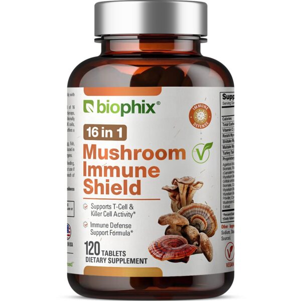 Version 1.0.0 Tabletas de Escudo de Hongos 16 en 1