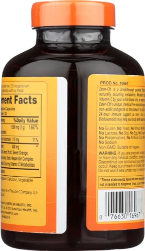 Tabletas Ester-C vitamina C 500 mg 240 unidades